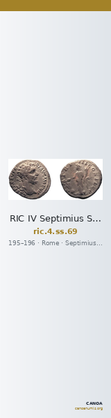RIC IV Septimius Severus 69 — CANOA