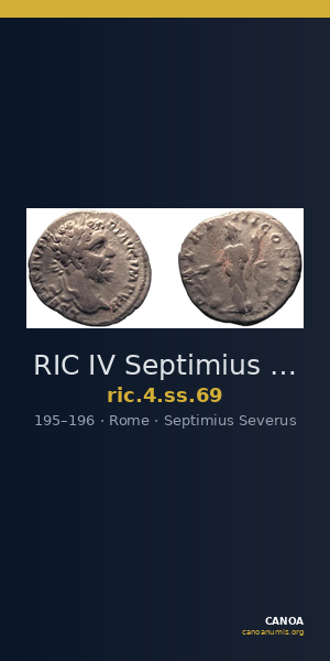 RIC IV Septimius Severus 69 — CANOA