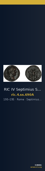 RIC IV Septimius Severus 690A — CANOA