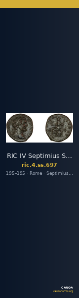 RIC IV Septimius Severus 697 — CANOA