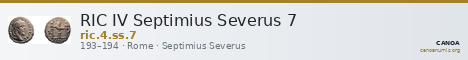 RIC IV Septimius Severus 7 — CANOA