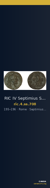 RIC IV Septimius Severus 708 — CANOA