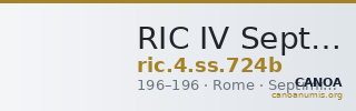 RIC IV Septimius Severus 724b — CANOA