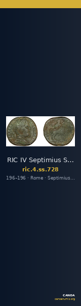 RIC IV Septimius Severus 728 — CANOA