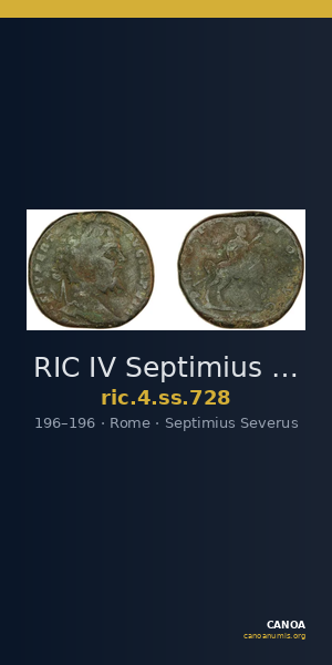 RIC IV Septimius Severus 728 — CANOA