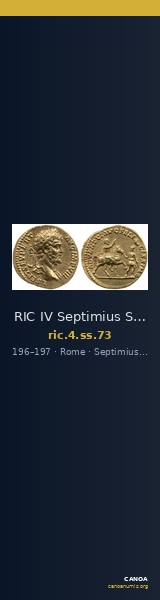 RIC IV Septimius Severus 73 — CANOA