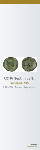 RIC IV Septimius Severus 735 — CANOA