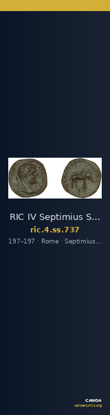 RIC IV Septimius Severus 737 — CANOA