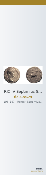 RIC IV Septimius Severus 74 — CANOA