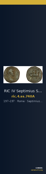 RIC IV Septimius Severus 740A — CANOA