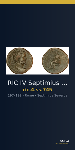 RIC IV Septimius Severus 745 — CANOA