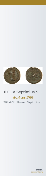 RIC IV Septimius Severus 766 — CANOA