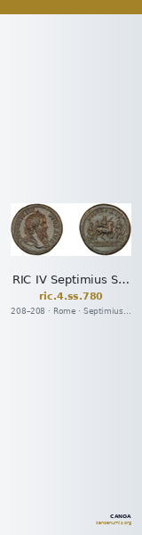 RIC IV Septimius Severus 780 — CANOA