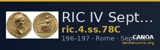 RIC IV Septimius Severus 78C — CANOA
