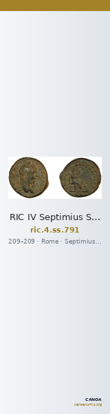 RIC IV Septimius Severus 791 — CANOA