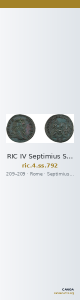 RIC IV Septimius Severus 792 — CANOA