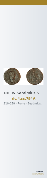 RIC IV Septimius Severus 794A — CANOA