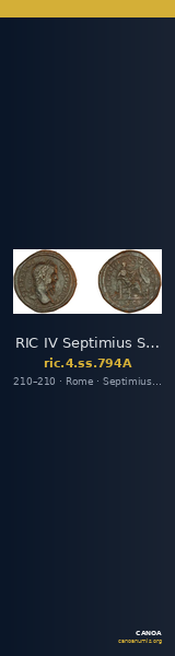 RIC IV Septimius Severus 794A — CANOA