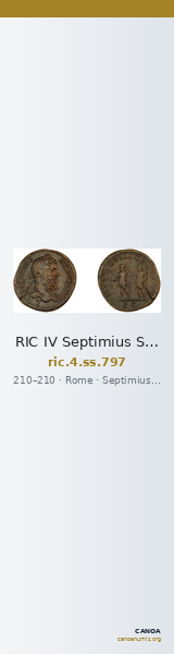 RIC IV Septimius Severus 797 — CANOA