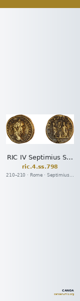 RIC IV Septimius Severus 798 — CANOA