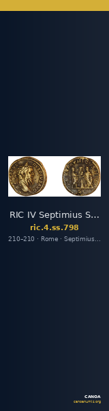 RIC IV Septimius Severus 798 — CANOA