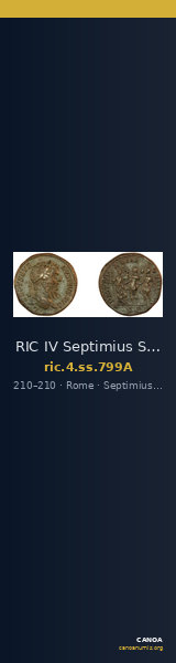 RIC IV Septimius Severus 799A — CANOA