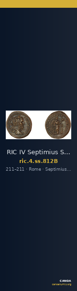 RIC IV Septimius Severus 812B — CANOA