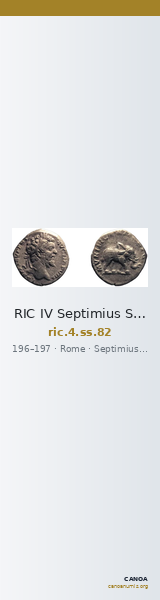 RIC IV Septimius Severus 82 — CANOA