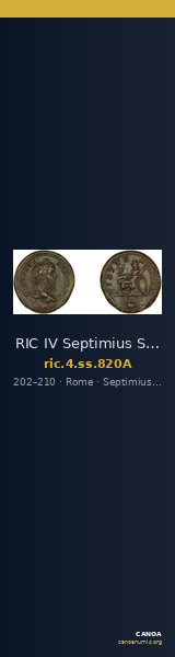 RIC IV Septimius Severus 820A — CANOA
