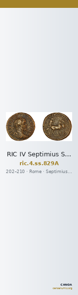 RIC IV Septimius Severus 829A — CANOA
