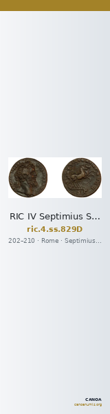 RIC IV Septimius Severus 829D — CANOA