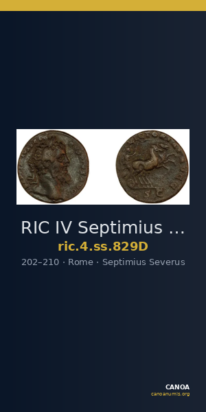 RIC IV Septimius Severus 829D — CANOA