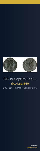 RIC IV Septimius Severus 840 — CANOA
