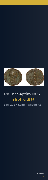 RIC IV Septimius Severus 856 — CANOA