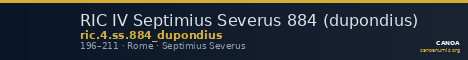 RIC IV Septimius Severus 884 (dupondius) — CANOA