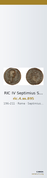 RIC IV Septimius Severus 895 — CANOA