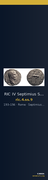 RIC IV Septimius Severus 9 — CANOA