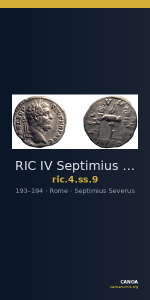 RIC IV Septimius Severus 9 — CANOA