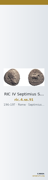 RIC IV Septimius Severus 91 — CANOA