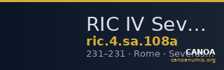RIC IV Severus Alexander 108a — CANOA