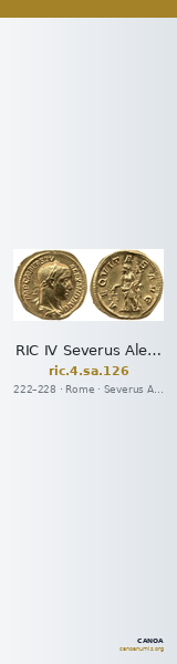 RIC IV Severus Alexander 126 — CANOA