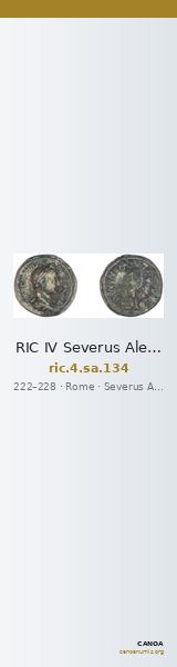 RIC IV Severus Alexander 134 — CANOA