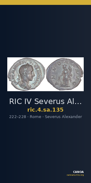 RIC IV Severus Alexander 135 — CANOA