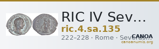 RIC IV Severus Alexander 135 — CANOA