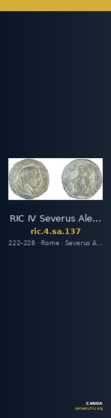RIC IV Severus Alexander 137 — CANOA