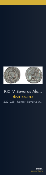 RIC IV Severus Alexander 143 — CANOA