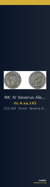 RIC IV Severus Alexander 145 — CANOA