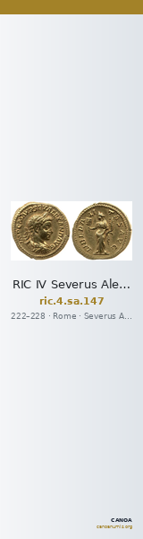 RIC IV Severus Alexander 147 — CANOA