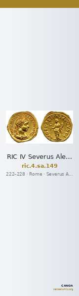 RIC IV Severus Alexander 149 — CANOA