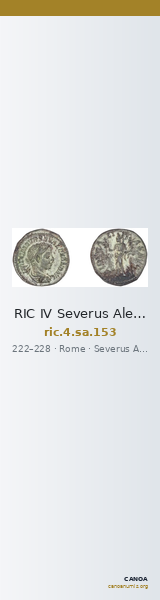 RIC IV Severus Alexander 153 — CANOA